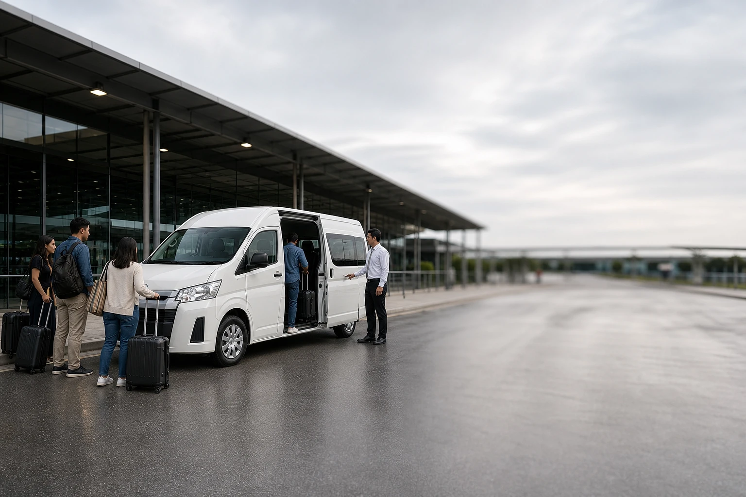 Family airport transfer with Geelong Airport Connect